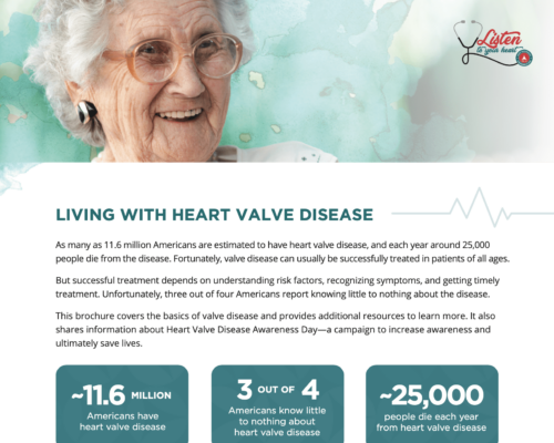 Living With Heart Valve Disease Brochure